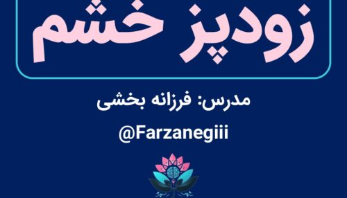 فیلم وبینار زودپز خشم