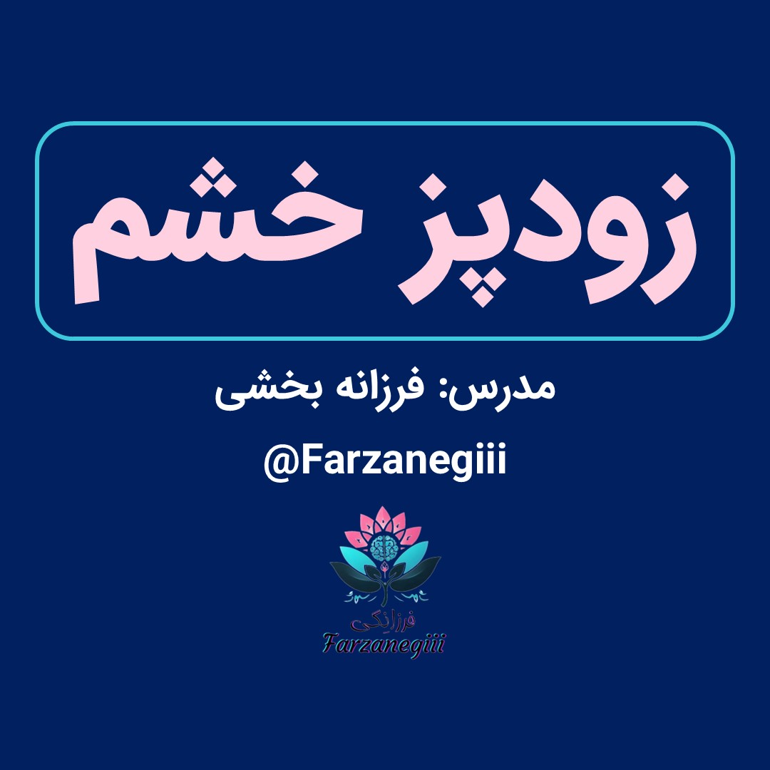 فیلم وبینار زودپز خشم